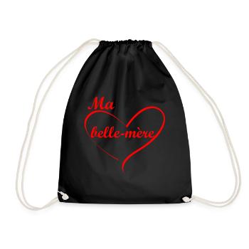 ma belle mère - Sac de sport léger - noir - Devant