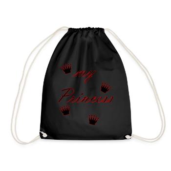 my princess - Turnbeutel - Schwarz - Vorne