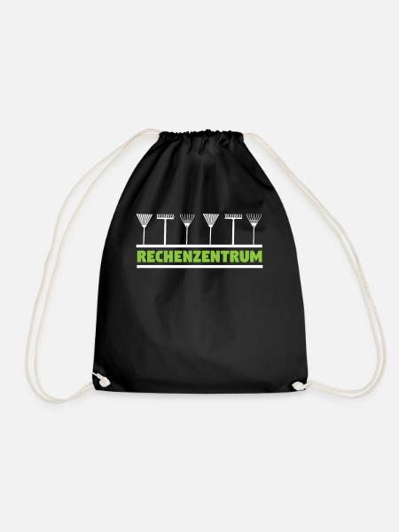 Rechenzentrum - Turnbeutel - Schwarz
