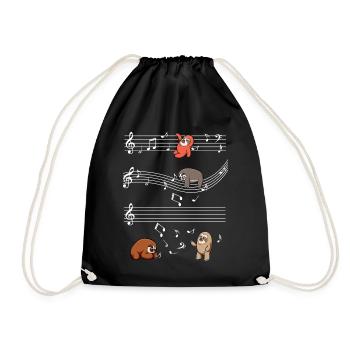 indolence - Sac de sport léger - noir - Devant