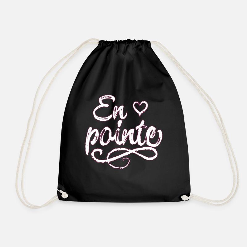 L'amour du ballet - Sac de sport léger - noir