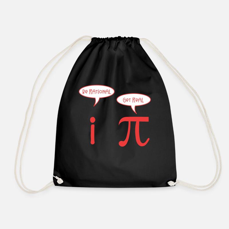 Mathe - Turnbeutel - Schwarz