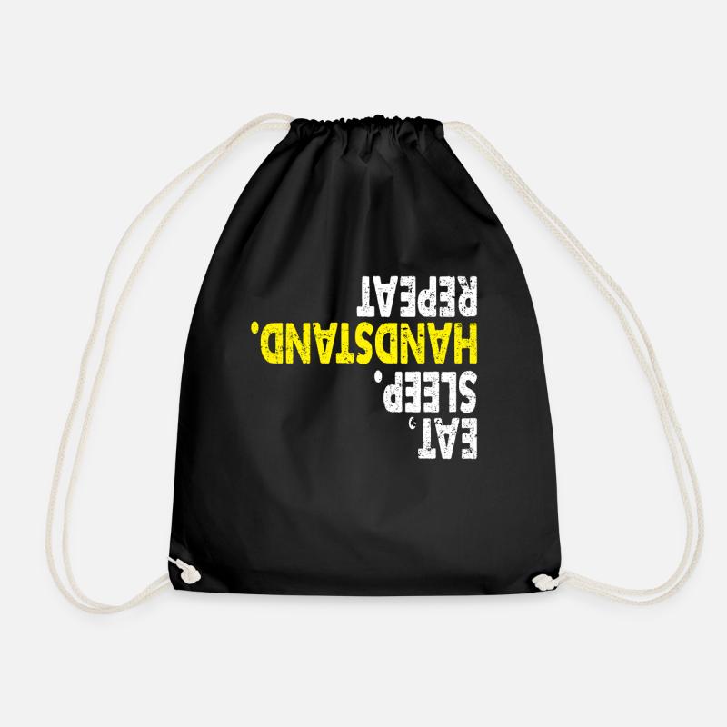 Handstand - Turnbeutel - Schwarz