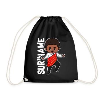 suriname - Sac de sport léger - noir - Devant