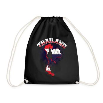 Thaïlande - Sac de sport léger - noir - Devant