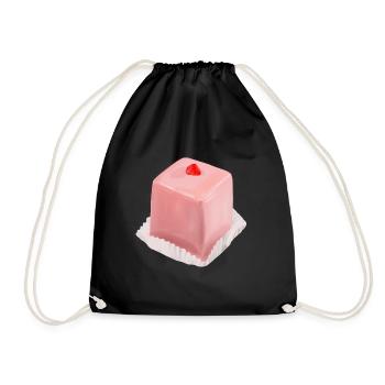 Austria Punch Donut - Drawstring Bag - black - Front
