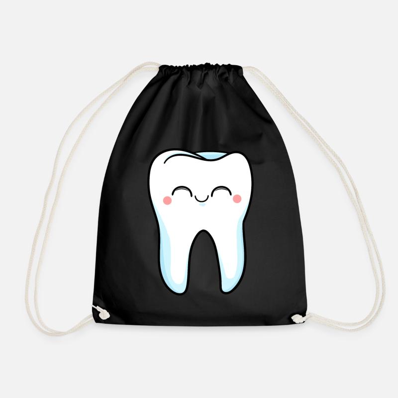 Dent de rire - Sac de sport léger - noir