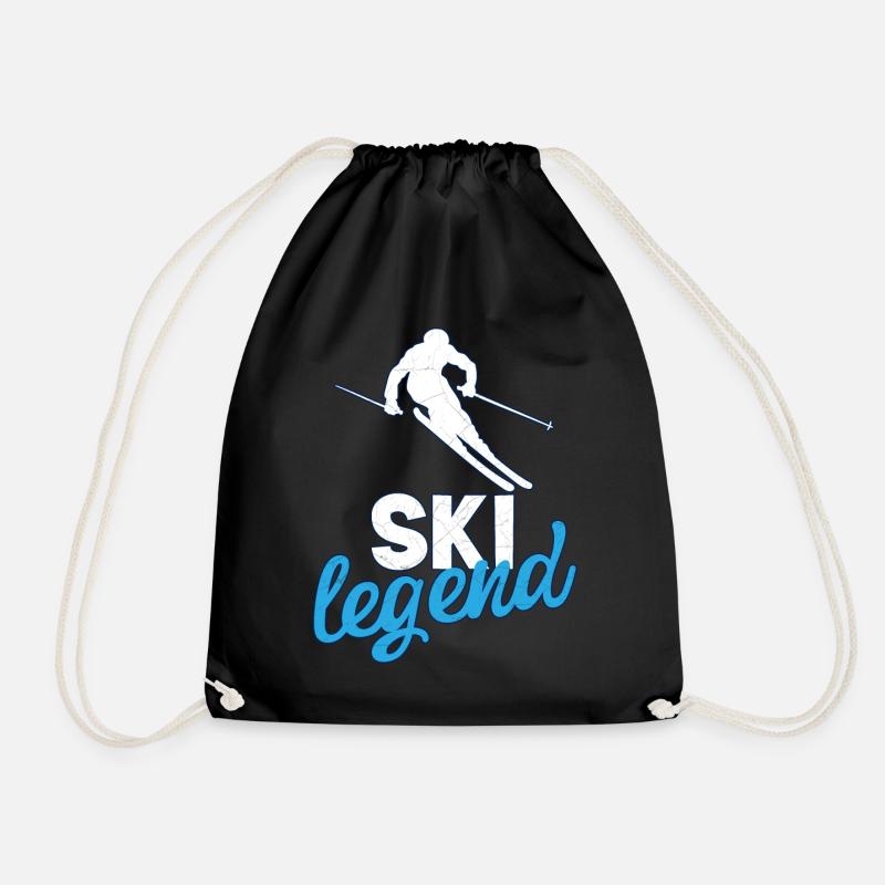 Ski Sport - Turnbeutel - Schwarz