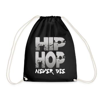 Hip Hop - Sac de sport léger - noir - Devant