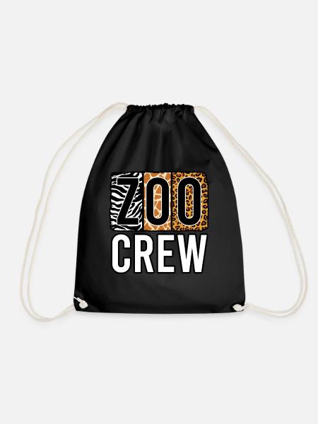 Zoo Crew - Turnbeutel - Schwarz