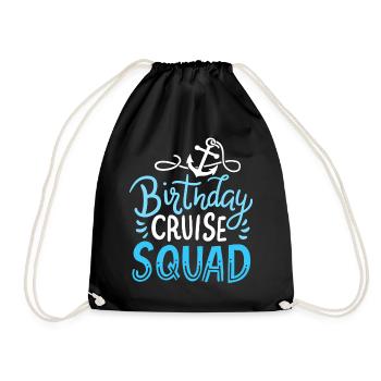 Croisière croisière anniversaire - Sac de sport léger - noir - Devant