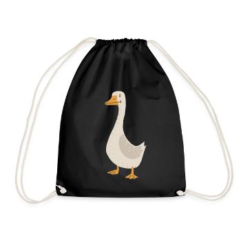 Oie (derpy) - Sac de sport léger - noir - Devant