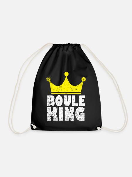 Boule King - Turnbeutel - Schwarz