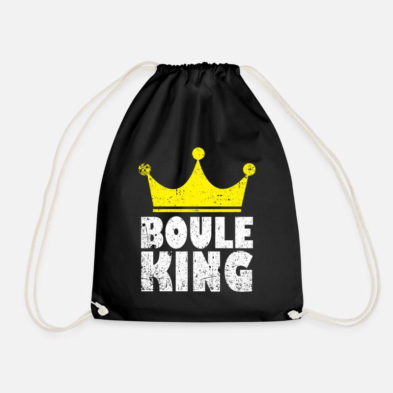 Boule King - Turnbeutel - Schwarz