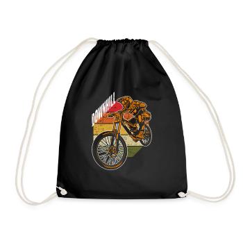 VTT VTT descente cadeau sport extrême - Sac de sport léger - noir - Devant