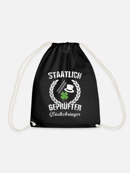 Schornsteinfeger - Turnbeutel - Schwarz