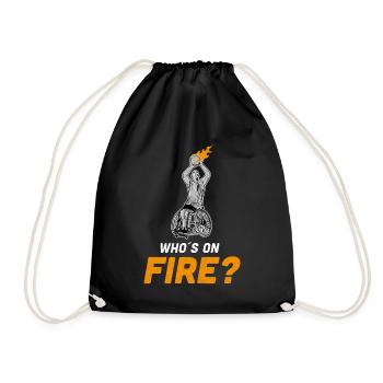 Sport de basketball en fauteuil roulant - Sac de sport léger - noir - Devant