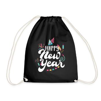 Bonne année non. 39 - Sac de sport léger - noir - Devant