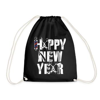 Barber Happy New Year - Sac de sport léger - noir - Devant