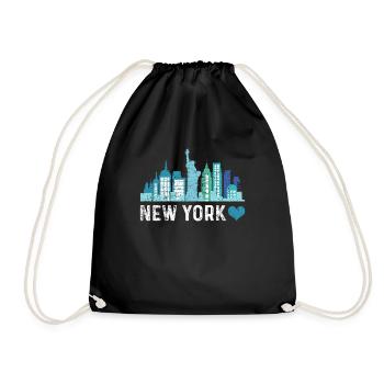 New Yorkais - Sac de sport léger - noir - Devant