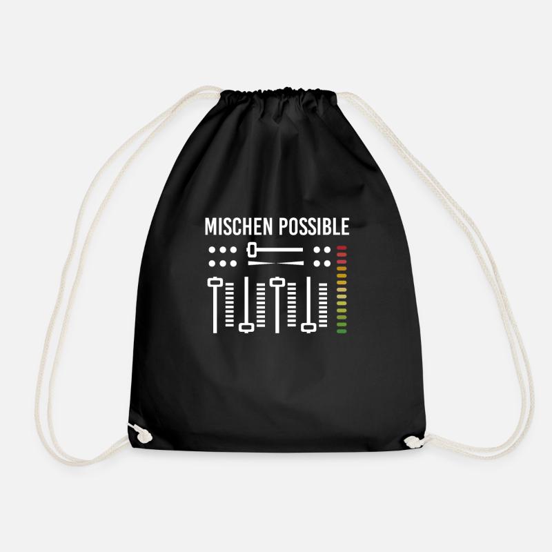 Mischen Possible Tontechniker Toningenieur - Turnbeutel - Schwarz