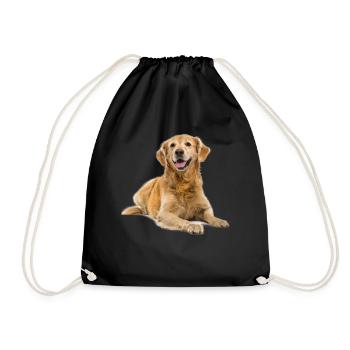 Cadeaux Golden Retriever impressionnants - Sac de sport léger - noir - Devant