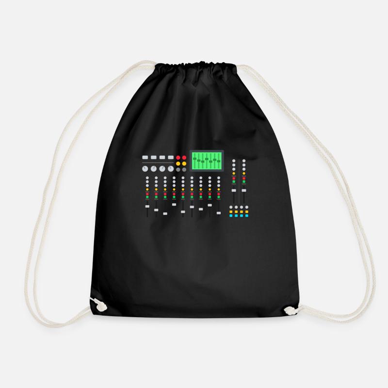 ingénieur du son - Sac de sport léger - noir