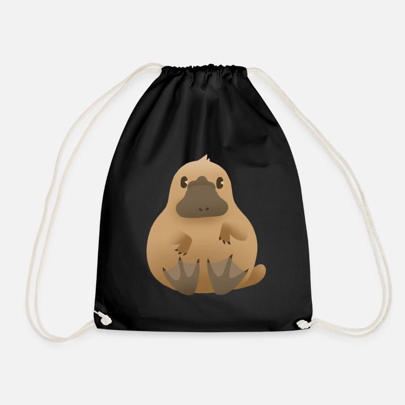 Schnabeltier (Platypus) - Turnbeutel - Schwarz