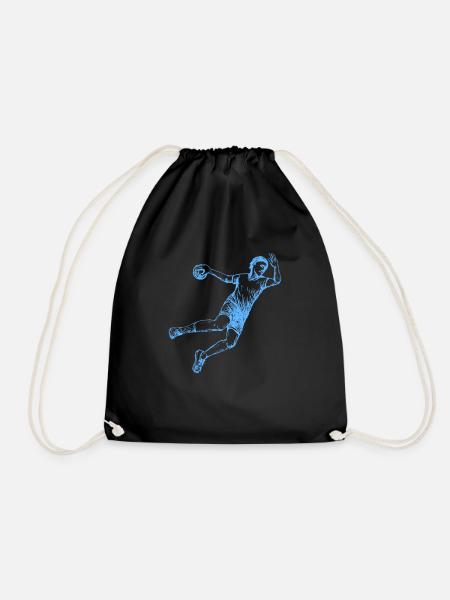 Handball cadeau handball sport handball - Sac de sport léger - noir