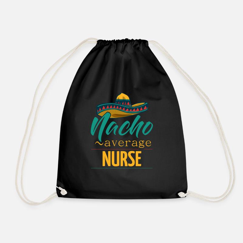 Infirmière moyenne Nacho - Sac de sport léger - noir