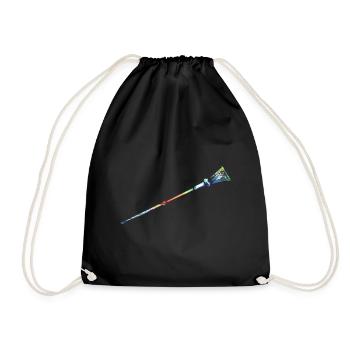 Karna Geschenk - Turnbeutel - Schwarz - Vorne