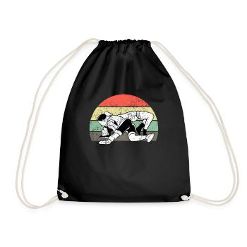 Rétro sonnerie - Sac de sport léger - noir - Devant