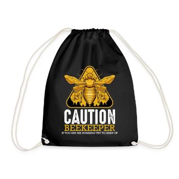 Apiculteur Apiculteur Garde des abeilles - Sac de sport léger - noir - Devant