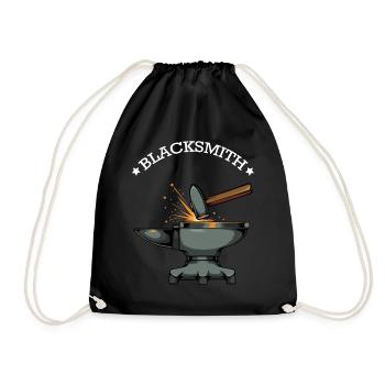 forgeron - Sac de sport léger - noir - Devant