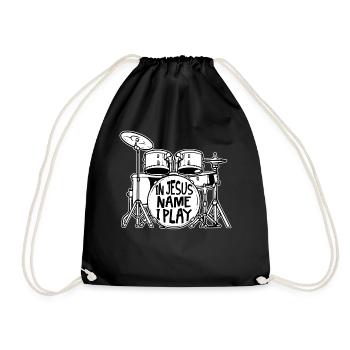 Batteur Christian - Sac de sport léger - noir - Devant