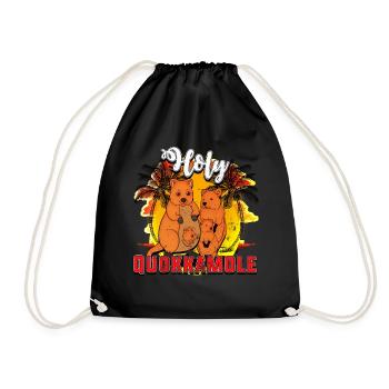 Quokka - Drawstring Bag - black - Front
