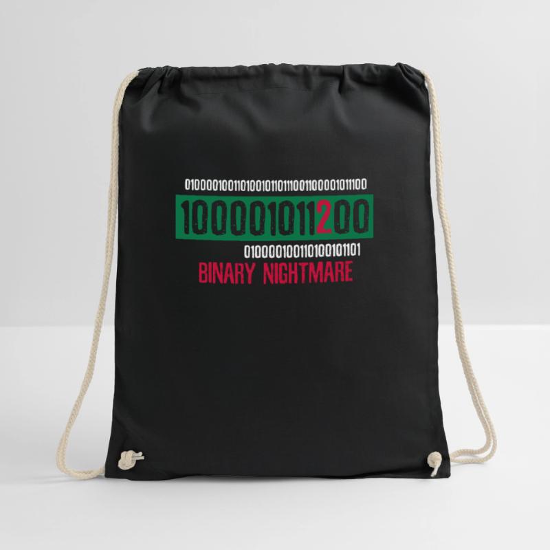 Geek Coder Coding Nerd Geschenk Turnbeutel