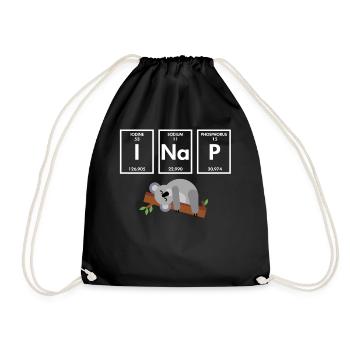 Koala Eucalyptus - Drawstring Bag - black - Front