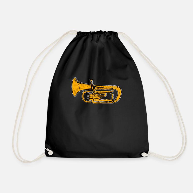 Tuba - Turnbeutel - Schwarz