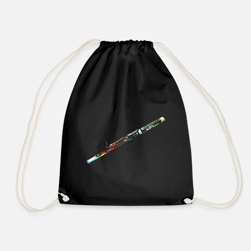 Fagott - Turnbeutel - Schwarz