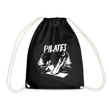 Pilates - Turnbeutel - Schwarz - Vorne