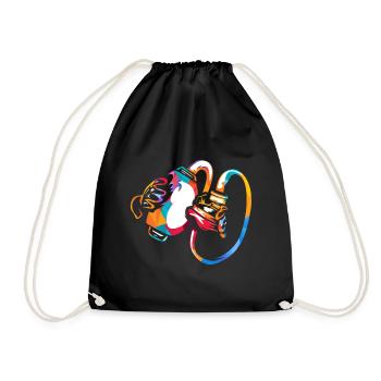 Anesthesiologist anesthesia - Drawstring Bag - black - Front