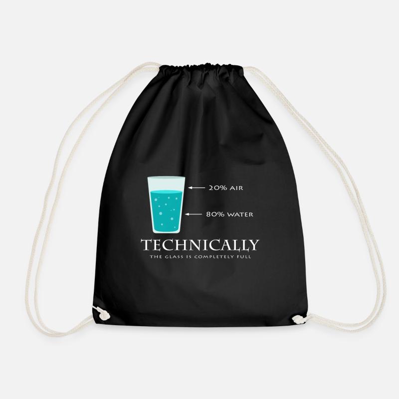 science - Sac de sport léger - noir