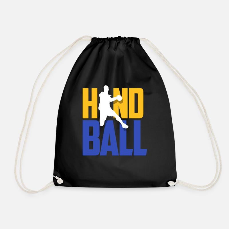 Handball - Turnbeutel - Schwarz