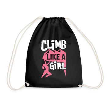 grimper - Sac de sport léger - noir - Devant