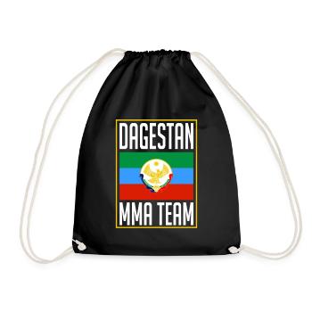 Équipe MMA du Daghestan, drapeau du Daghestan, Daghestan - Sac de sport léger - noir - Devant