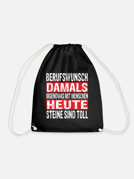 Berus Berusleben Berufswahl Berufe Berufung - Turnbeutel - Schwarz