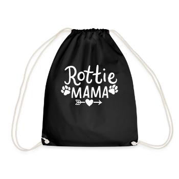 rottweiler - Sac de sport léger - noir - Devant