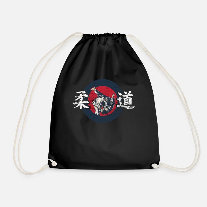 Judo Japan - Turnbeutel - Schwarz