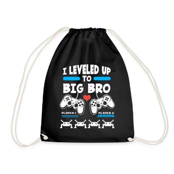 J'ai nivelé jusqu'à Big Bro - Sac de sport léger - noir - Devant